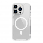 Nillkin Nature Pro armored &uuml;mbris with MagSafe jaoks iPhone 15 Pro Max - valge