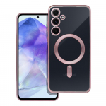 ELECTRO MAG COVER case compatible with MagSafe jaoks SAMSUNG A55 rose kuldne