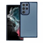VARIETE dėklas telefonui SAMSUNG S22 Ultra tamsiai mėlyna