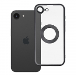 Dėklas GLAM telefonui IPHONE 16e (SE 4 2025) juodas