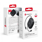 I&scaron;orinė baterija suderinama su MagSafe Forcell F-Energy F10K5 PD3.1 QC3.0 3A 22,5W 10000 mAh suderinama su Apple Watch juoda