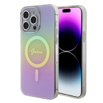 Guess GUHMP15XHITSP iPhone 15 Pro Max 6.7" roosa/roosa hardcase IML Iridescent MagSafe