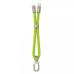 Kabelis USB-C į Lightning Hoco PD 20W 0,22 m GH5 fluorescencinė žalia spalva