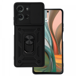 Slide Camera Armor &Uuml;mbris jaoks Motorola Moto G75 5G Must