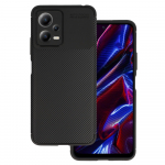 Vennus Carbon Elite dėklas telefonui Xiaomi Redmi Note 12 5G/Poco X5 Juodas