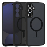 Pilnai matinis magnetinis dėklas SAMSUNG GALAXY S24 FE juodas