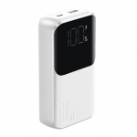 Mini-elektrijaam sisseehitatud kaablitega Joyroom JR-PBC06 30W 10000mAh - valge