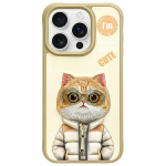 Nimmy Cool&Cute 2.0 Cat &Uuml;mbris jaoks iPhone 15 Pro Max - Roheline