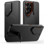 Tech-Protect Kevlar Aura MagSafe &Uuml;mbris for Samsung Galaxy S26 Ultra - must and oranž