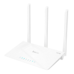 Belaidis mar&scaron;rutizatorius WiFi 4 Hoco (HI30) baltas