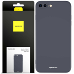 Spacecase silikoninis dėklas iPhone 7/8 Plus juodas