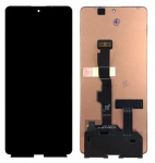 Ekranas Xiaomi Redmi Note 13 5G/Redmi Note 12 Turbo/Poco F5 5G su lietimui jautriu stikliuku Black ORG