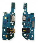 Lanksčioji jungtis Samsung A202 A20e 2019 su įkrovimo kontaktu, mikrofonu, ausinių lizdu originali (used Grade A)