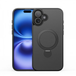 Dėklas Dux Ducis "Yind 360 Ring Stand" Apple iPhone 16 Pro juodas