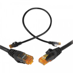 CAT6e UTP v&otilde;rgu patchcord kaabel 8P8C must 0,5m