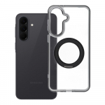 Frame Circle Stand &uuml;mbris mudelile Samsung Galaxy A37, MagSafe'iga &uuml;hilduv &ndash; must