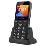 myPhone Halo 3 &ndash; nupptelefon, must, 2.31-tolline IPS, 32 MB, Single SIM, 0.3 MP kaamera, 1000 mAh