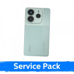 Back Cover Compatible With Xiaomi Redmi Note 14 5G / Coral Green / (Service Pack)