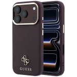 &Uuml;mbris mudelile IPHONE 18 Pro/17 Pro &uuml;hildub MagSafe'iga (Saffiano Small 4G & Classic Logo) (v&auml;rv: pruun)