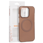 Tecto Shield Mistiq Mag &uuml;mbris mudelile iPhone 15 Pro 6,1", pruun