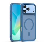 tumesinine Mag Matt &uuml;mbris iPhone 17 Pro 6,3" / iPhone 18 Pro 6,3" jaoks suure kaameraavaga