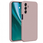 Etteri Silicone &uuml;mbris jaoks Samsung Galaxy A15 4G / A15 5G light roosa