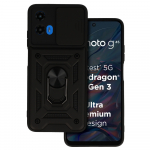 Slide Camera Armor &Uuml;mbris jaoks Motorola Moto G35 5G Must