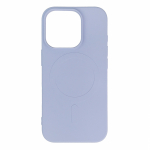 Liquid Silicone &Uuml;mbris MagSafe jaoks iPhone 16 Pro - lavender