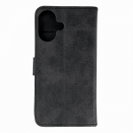 Leather Book &Uuml;mbris jaoks iPhone 16 - must