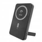 Powerbank Dudao K14S+ 10000mAh 20W USB-A / USB-C / MagSafe koos statiiviga - must