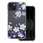 IMD print dėklas iPhone 16 Plus 6,7" gėlių spalvos