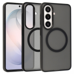 Liavec Soft Dėklas Metal Frame for Samsung Galaxy S26 juodas