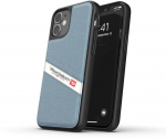 DIESEL Formuotas dėklas DENIM FW20 IPHONE 12 MINI juodas/mėlynas