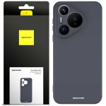 Spacecase Dėklas Silicone Case Huawei Pura 70 juodas