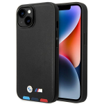 &Uuml;mbris BMW BMHCP14S22PTDK iPhone 14 6.1 "must / must Leather Stamp Tricolor