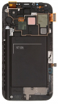 Ekranas Samsung N7100 Note 2 su lietimui jautriu stikliuku ir rėmeliu Grey originalus (service pack)