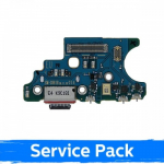 Charging Port &Uuml;hildub Samsung G980 S20 Koos Flex / Plata (Service Pack)