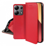 Telefono dėklas "Smart Magnet" Xiaomi Redmi Note 13 Pro 4G / M6 Pro 4G raudonas