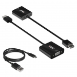 I/O ADAPTER HDMI TO VGA/AUDIO M/F CAC-1302 CLUB3D