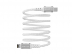 Havit CB6298 - magnetiline USB Type C-Lightning kaabel, 1 m (valge)