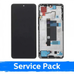 Xiaomi Redmi Note 13 Pro 5G / Poco X6 5G &uuml;hilduv LCD-ekraan koos raamiga / oliivroheline / (hoolduskomplekt)