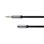 Kruger&Matz 3,5 mm stereo pikenduskaabel, pistik&ndash;sirge pesa, 1,0 m
