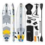 SUP-laud REBEL ACTIVE PRO RBA-4518 &ndash; valge