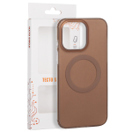 Tecto Shield Mistiq Mag &uuml;mbris mudelile iPhone 15 Pro Max 6,7", pruun