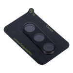 5D pilno klijavimo kameros apsauginis stiklas - Samsung Galaxy S24 juodas