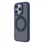 Secure Spinning Mag &Uuml;mbris jaoks iPhone 15 Pro 6,1" navy sinine