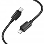 Kaabel USB C to Lightning Hoco PD 27W 1 m X113 must