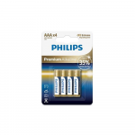 Akumuliatorius PHILIPS AAA LR03 4vnt. lizdinė plok&scaron;telė Premium Alkaline