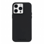 Case-Mate Silicone MagSafe &uuml;mbris seadmele iPhone 15 Pro Max, must