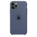 Dėklas "Silicone Case" skirtas iPhone 11 Pro Max / Alaskan Blue / su įpakavimu